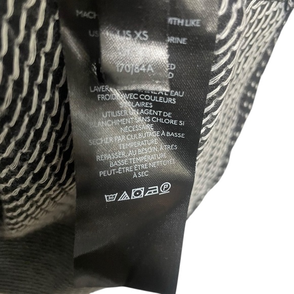 Free People Penelope Dress XS Black Polka Dot Puff Sleeve Mini Academia Boho - Picture 5 of 9